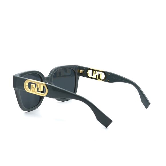 NEW FENDI FE40063I 20A GREY WOMEN'S AUTHENTIC SUNGLASSES - Picture 5 of 12